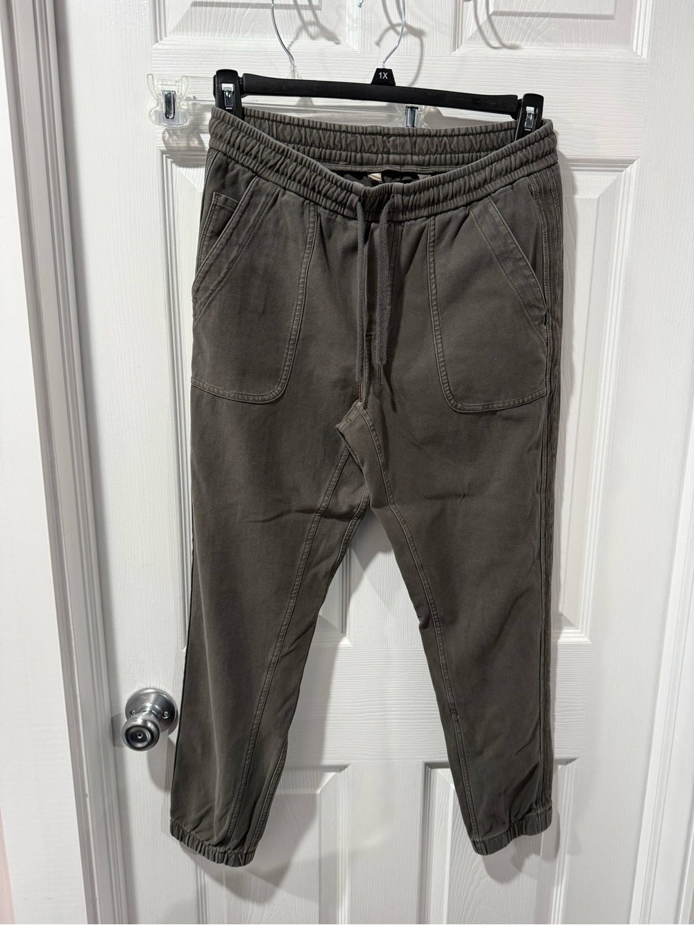 Athleta Farallon Olive Brown Drawstring Joggers